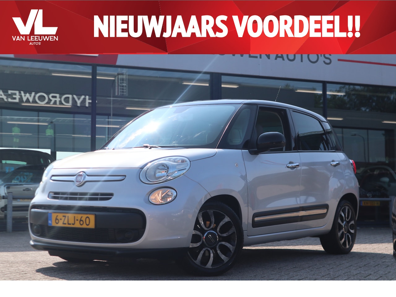 Fiat 500 L - 0.9 TwinAir Easy Eco | Nieuwe APK | Airco | Cruise | 2 Sleutels + Boekjes - AutoWereld.nl