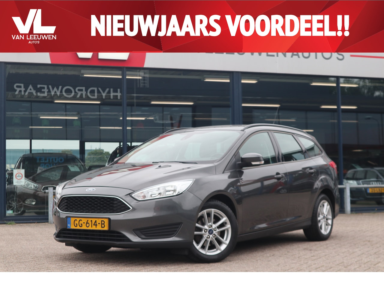 Ford Focus Wagon - 1.0 Trend Edition | Navigatie | Airco | APK 15-05-2025 | - AutoWereld.nl