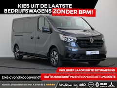 Renault Trafic - 2.0 Blue dCi EDC 170pk T29 L2H1 Extra DC | Anniversary | Sidebars | Zwarte logo's | Glassl