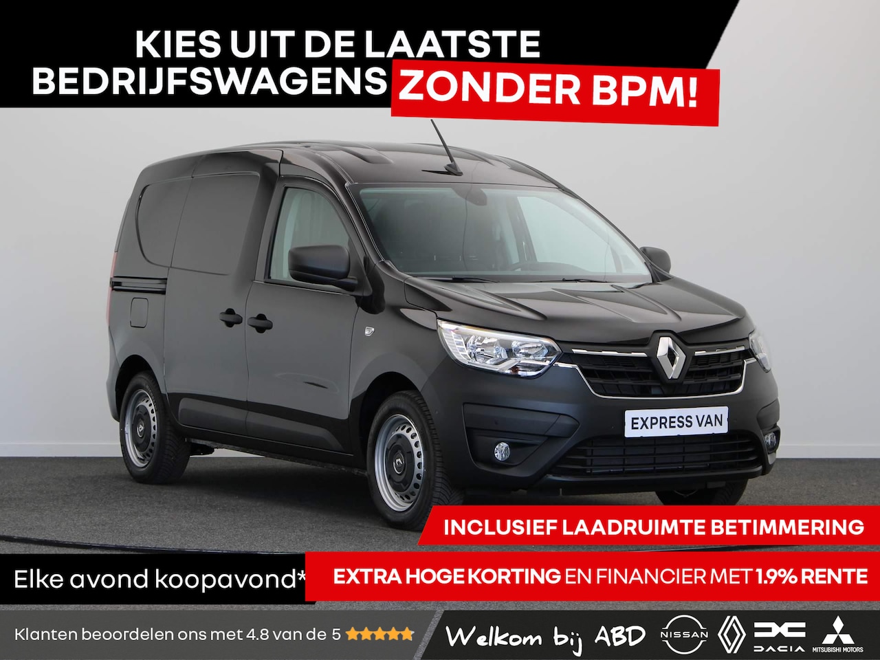 Renault Express - 1.5 dCi 95pk Comfort | BPM Voordeel | Hoge korting | Lage rente | Direct rijden | Vol opti - AutoWereld.nl