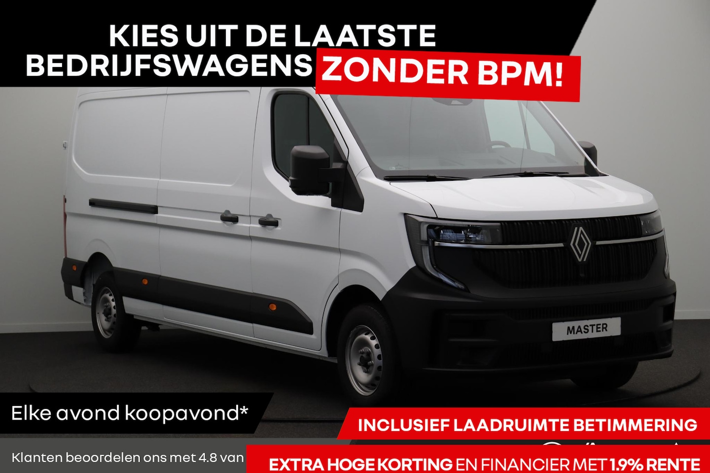 Renault Master - T35 2.0 dCi 130 L3H2 Advance | Trekhaak | Laadruimtepakket | Rear Step | Achteruitrijcamer - AutoWereld.nl