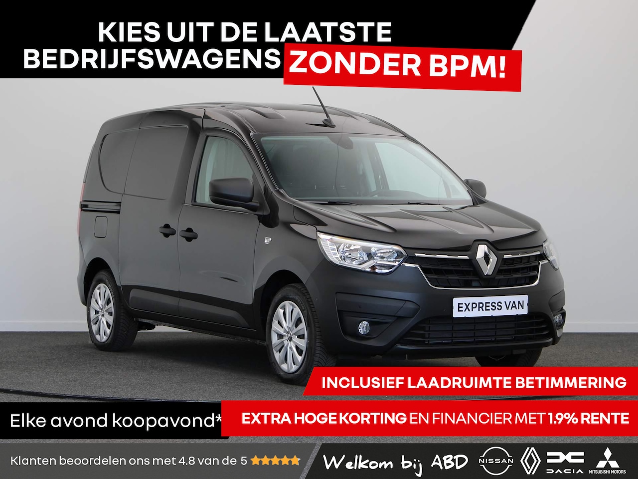 Renault Express - 1.5 dCi 75pk Comfort + | BPM Voordeel | Hoge korting | Lage rente | Direct rijden | Vol op - AutoWereld.nl