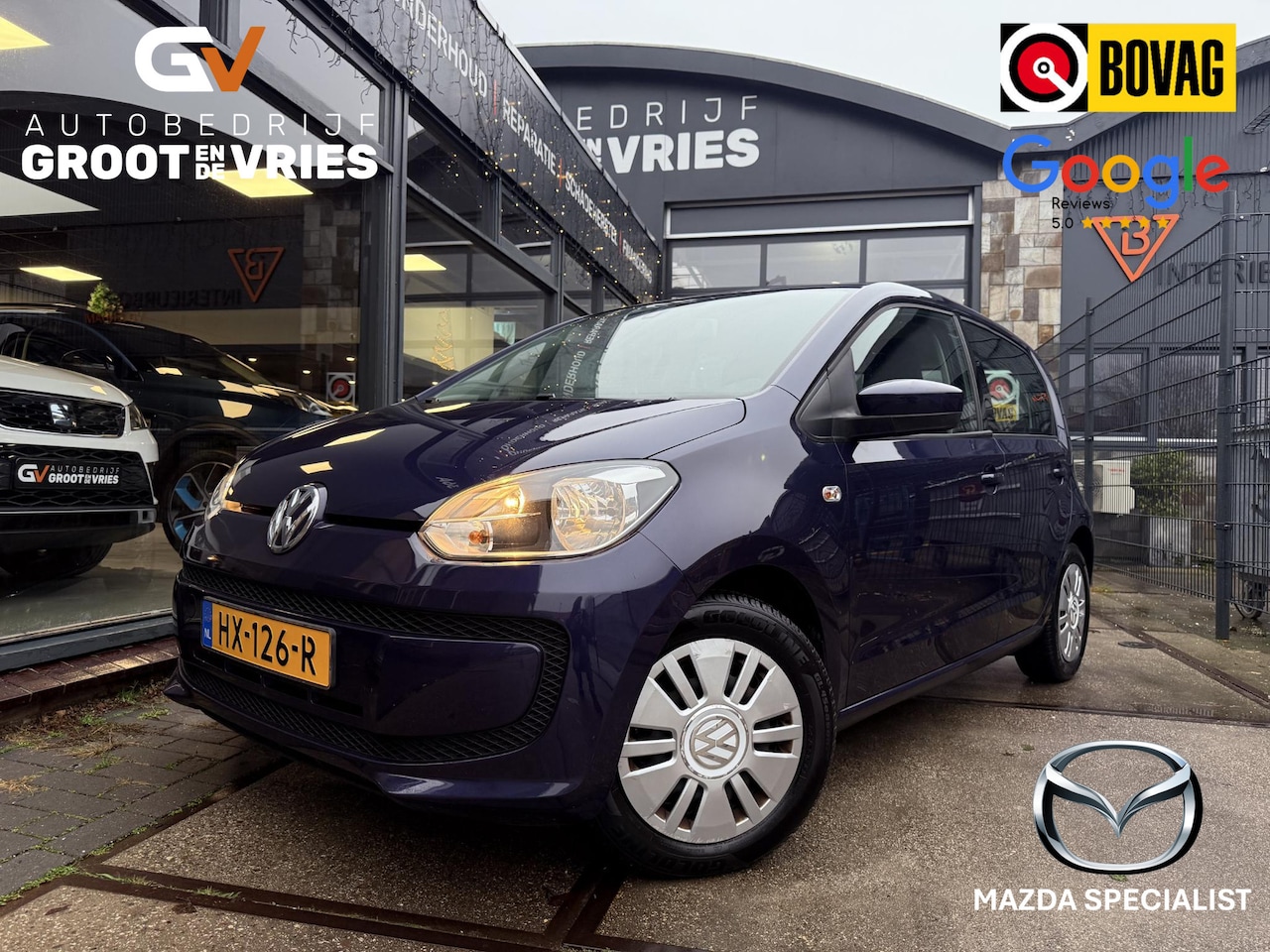 Volkswagen Up! - 1.0 move up! BlueMotion 5drs|Navi|Airco - AutoWereld.nl