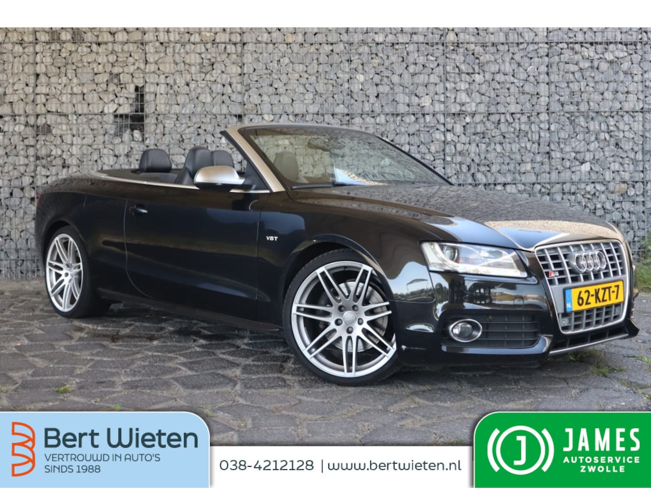 Audi S5 - Cabriolet 3.0 TFSI S5 | Leer | Cruise | LED - AutoWereld.nl