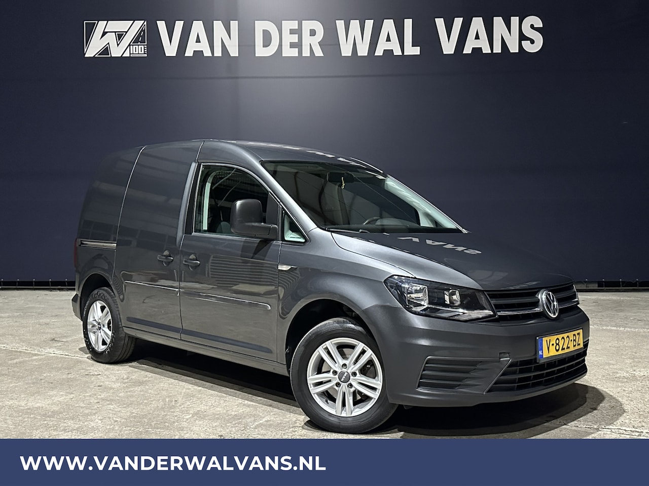 Volkswagen Caddy - 2.0 TDI L1H1 Euro6 Airco | 1400kg Trekhaak | Lichtmetalen velgen Zijdeur - AutoWereld.nl