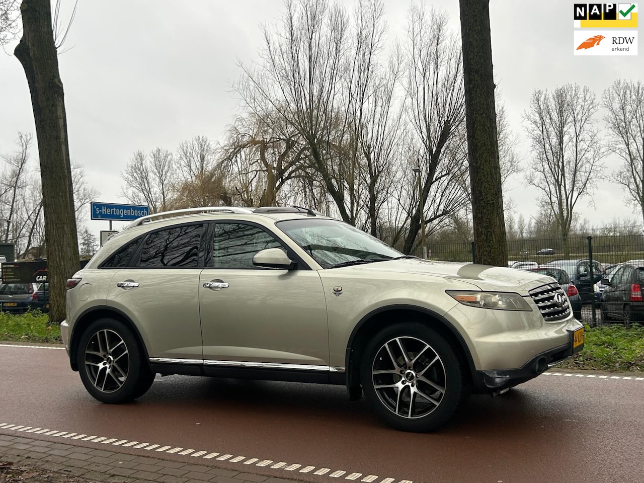 Infiniti FX - FX35 3.5 V6 4X4 AUTOMAAT!XENON!DAK!KOOPJE! - AutoWereld.nl