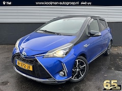 Toyota Yaris - 1.5 Hybrid Bi-Tone CVT-Automaat Navigatie, Privacy glass, Smart Key, 16" LMV, Achteruitrij