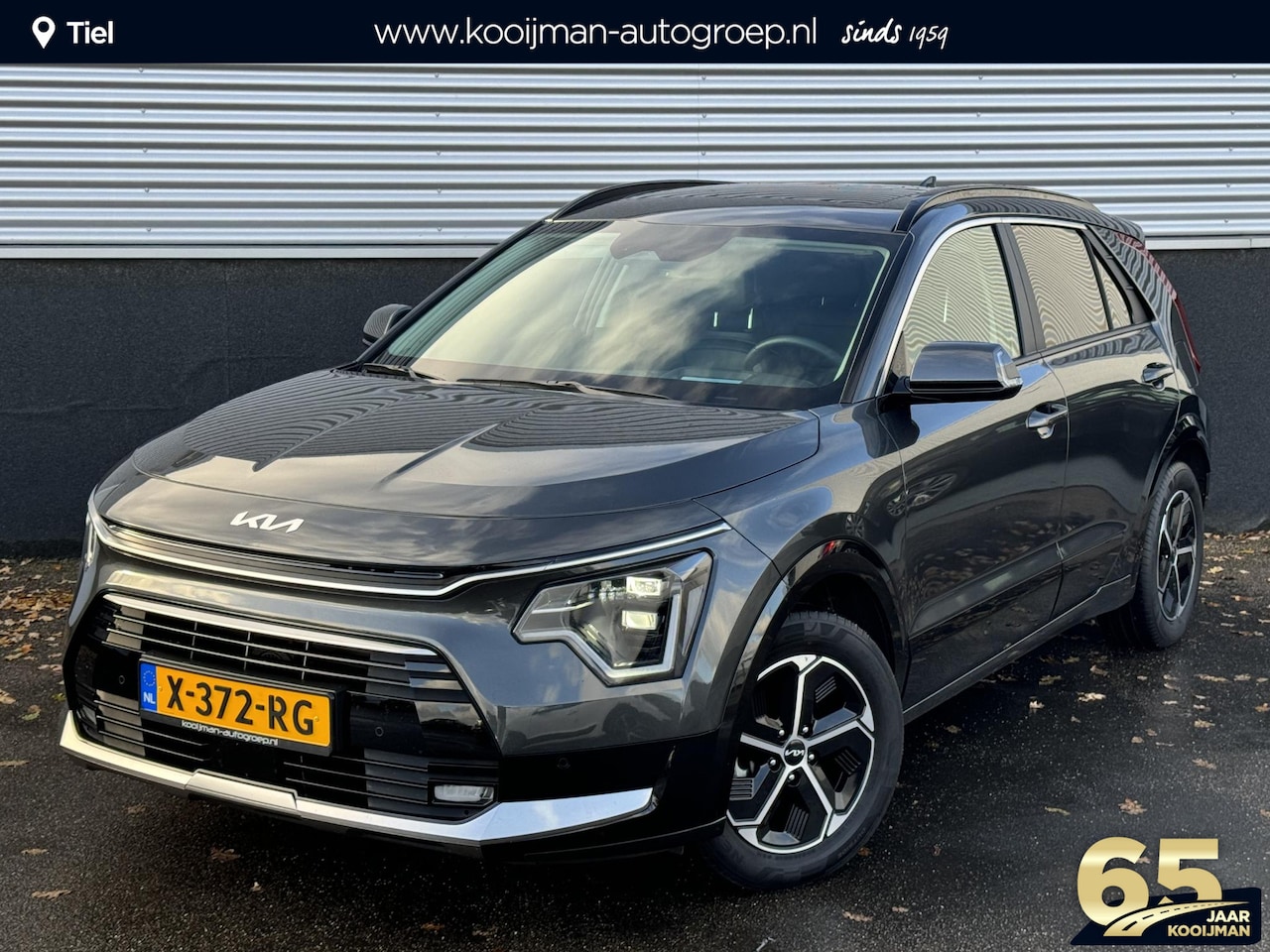 Kia Niro - 1.6 GDi Hybrid DynamicPlusLine Schuif/kanteldak, Lederen bekleding, Stoel- & Stuurwielverw - AutoWereld.nl