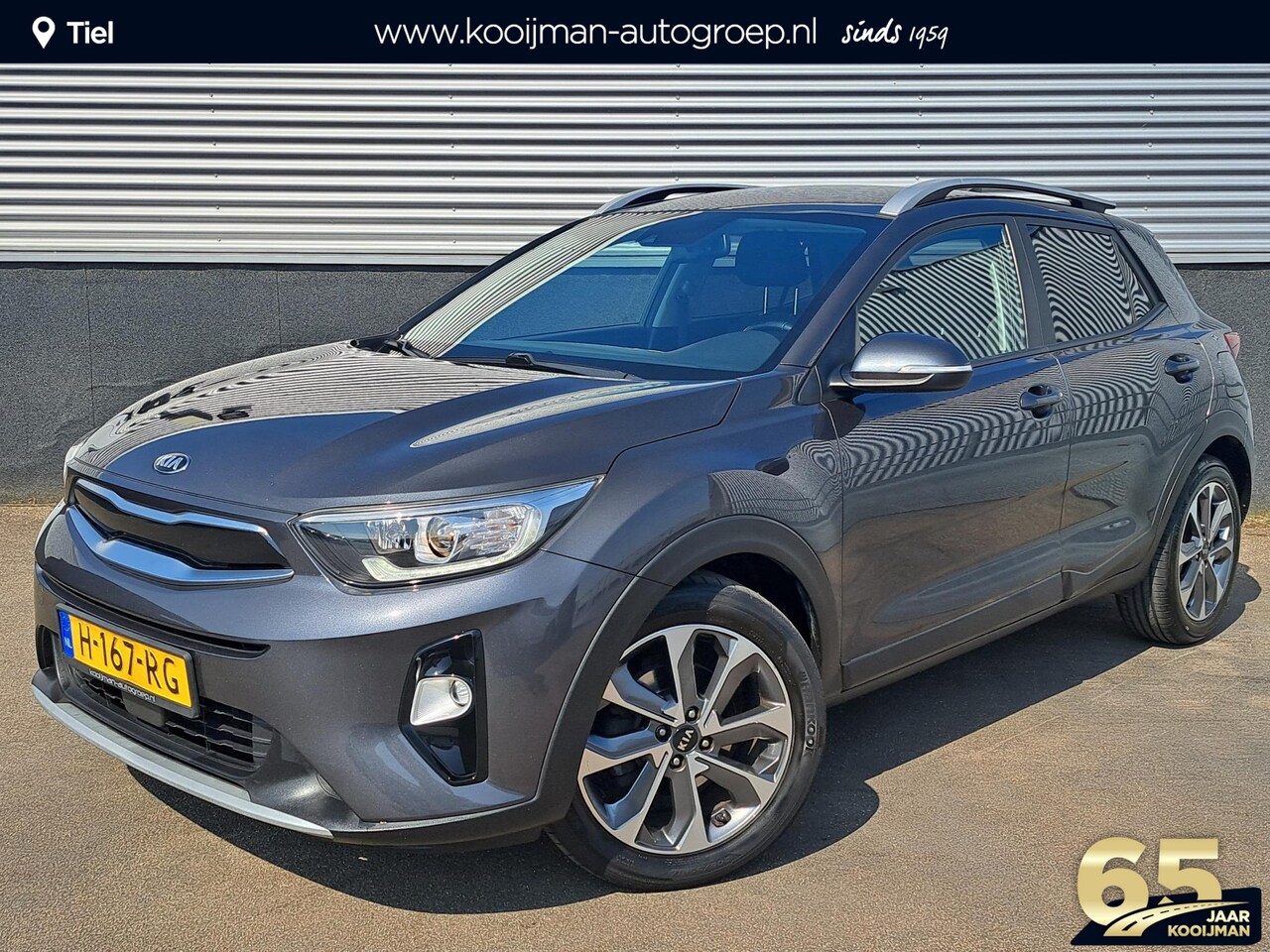 Kia Stonic - 1.0 T-GDi DynamicPlusLine Navigatie, Climate control, Smart Key, Privacy glass, LMV, BTW-a - AutoWereld.nl