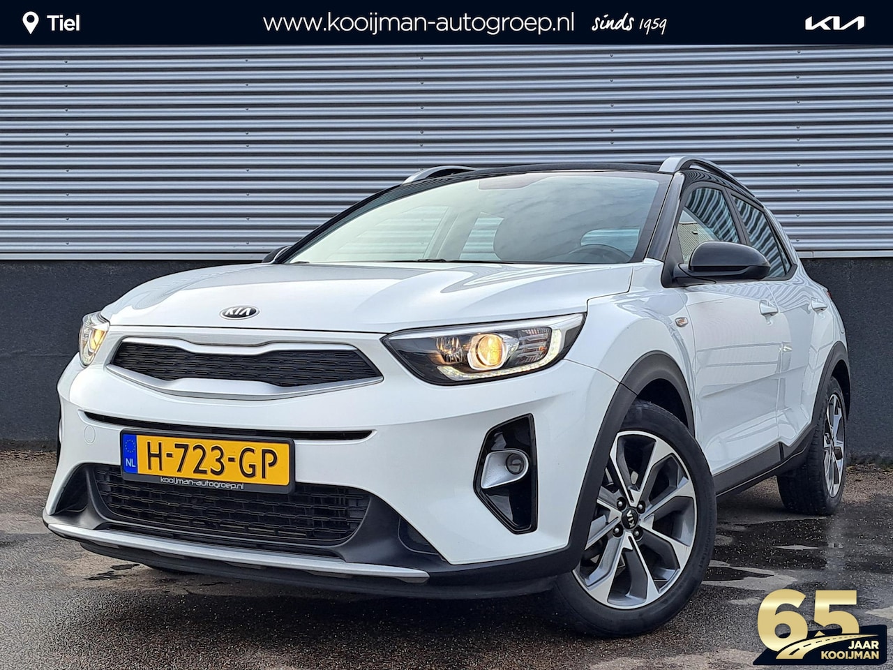 Kia Stonic - 1.0 T-GDi 100pk Dynamicline | 1ste eigenaar | Nieuw geleverd | Full map navigatie | Achter - AutoWereld.nl