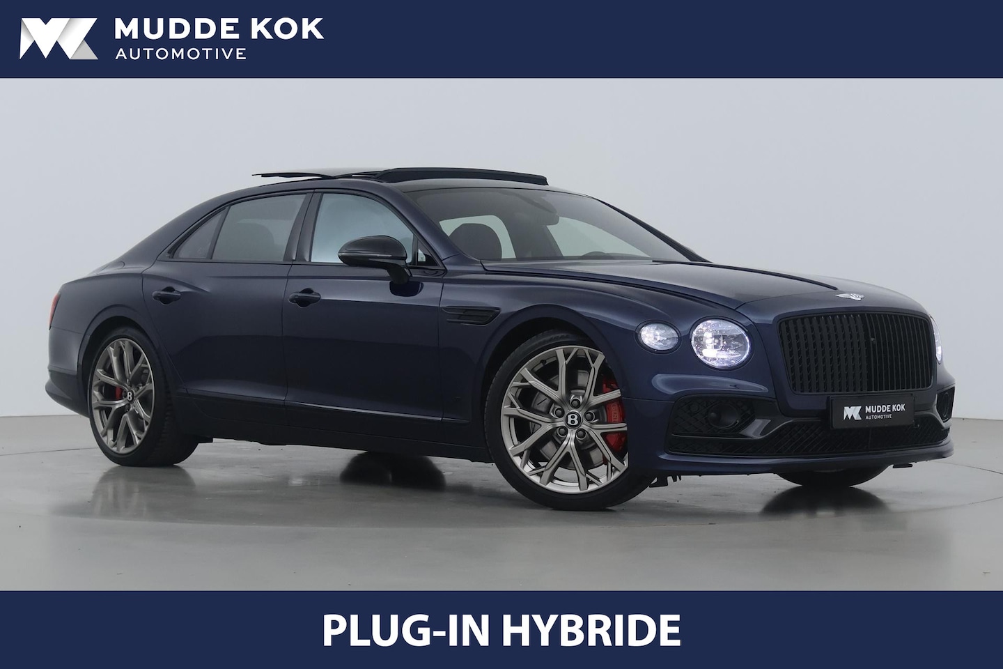 Bentley Flying Spur - 2.9 V6 Hybrid S | Bang & Olufsen | Sunroof | Head-Up | ACC | 22 inch Pale Brodgar Sarin - AutoWereld.nl