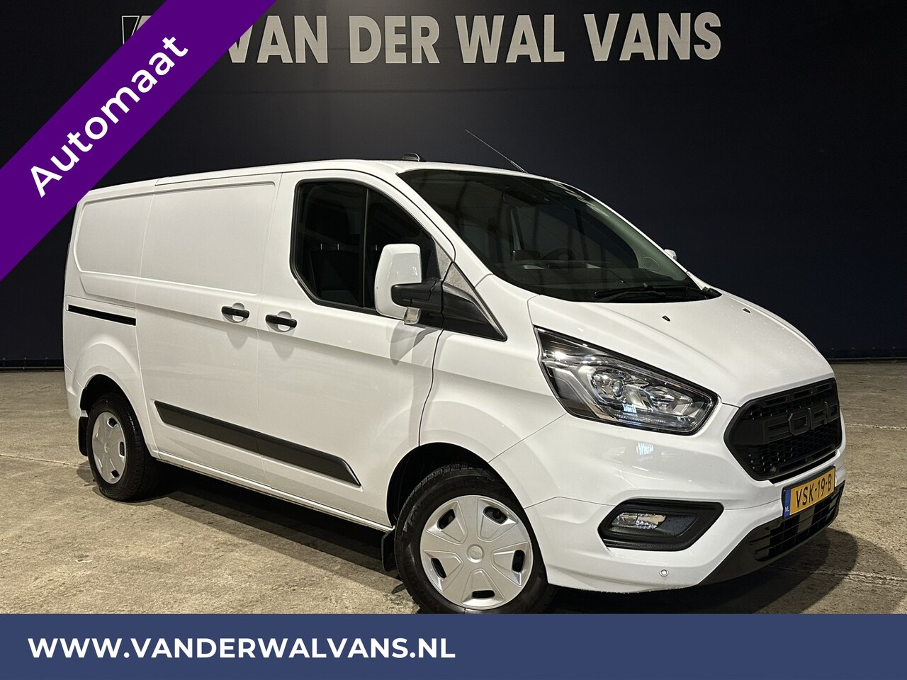 Ford Transit Custom - 2.0 TDCI 130pk Automaat L1H1 Euro6 Airco | 2x zijdeur | Camera | LED | Apple Carplay Cruis - AutoWereld.nl