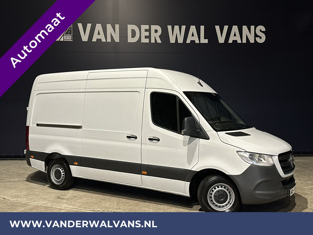 Mercedes-Benz Sprinter - 317 CDI 170pk 9G-Tronic Automaat L2H2 Euro6 Airco | Camera | Navigatie | Cruisecontrol Sto - AutoWereld.nl