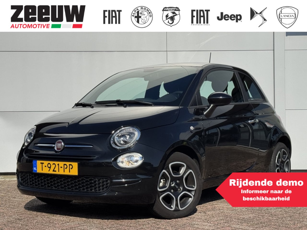 Fiat 500 - 1.0 Hybrid 70 PK Club | Apple Carplay | Airco - AutoWereld.nl