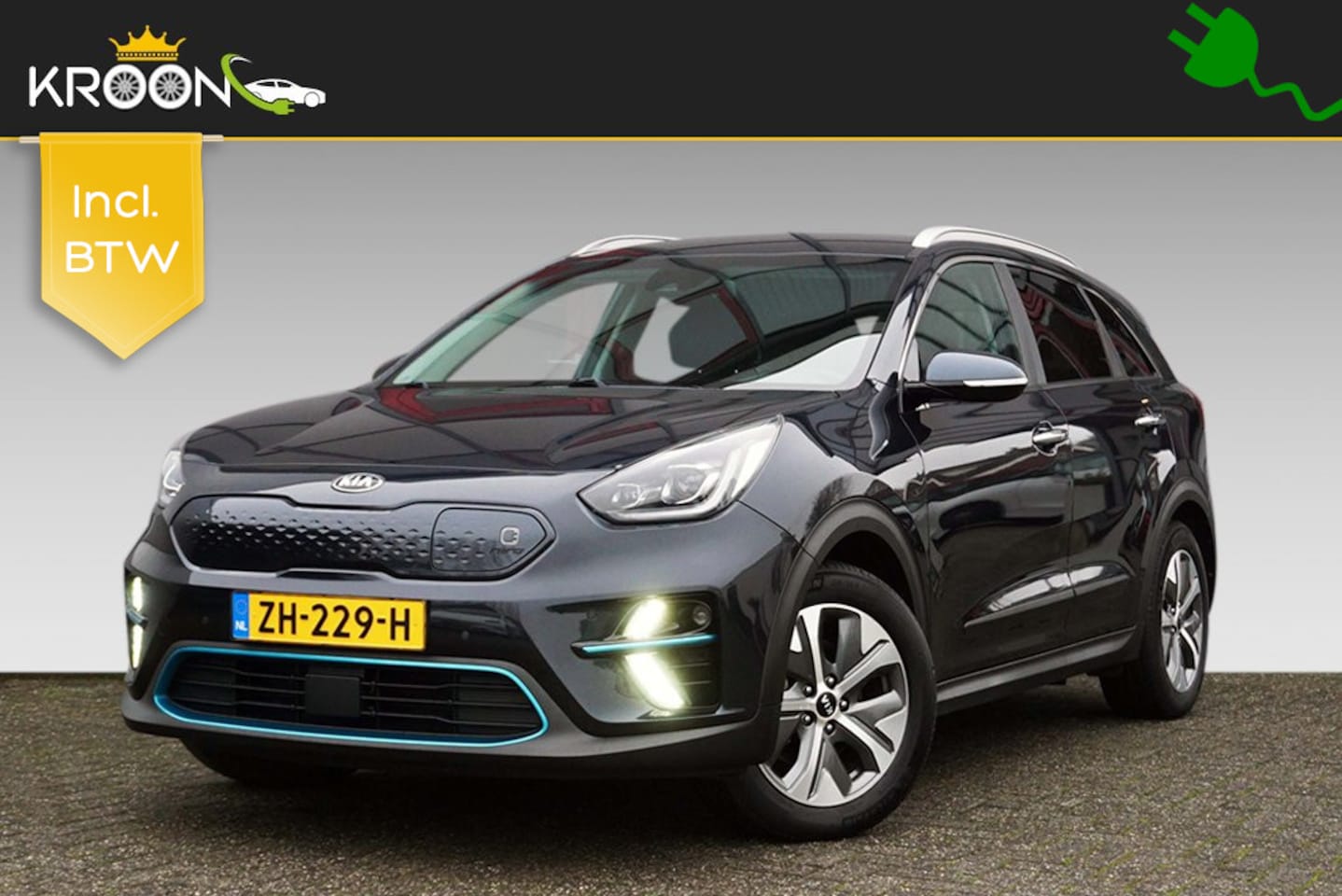 Kia e-Niro - ExecutiveLine 64kWh SOH 99% Trekhaak Leer - AutoWereld.nl