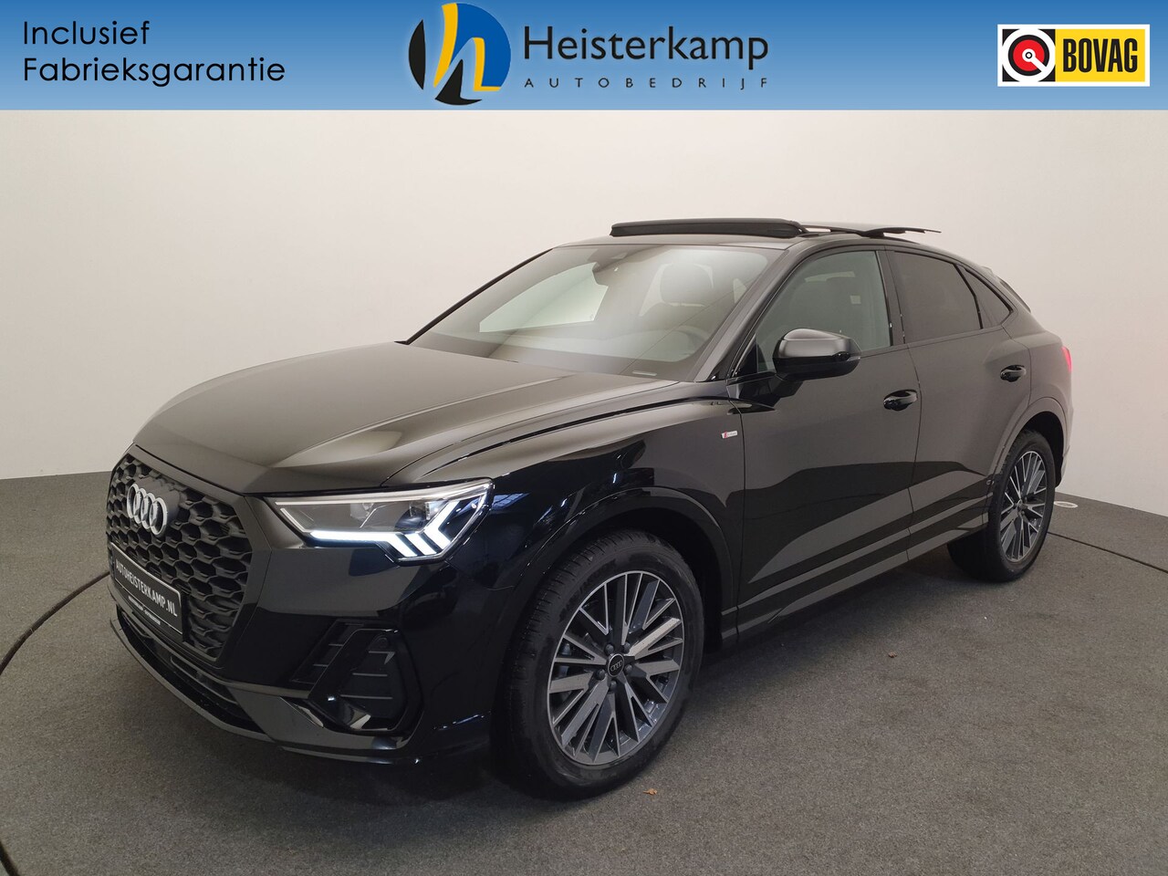 Audi Q3 Sportback - 35 TFSI 150pk S-Line S-Tronic Wegklapbare trekhaak, Panoramadak, Camera - AutoWereld.nl