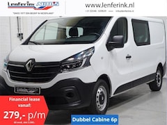 Renault Trafic - 2.0 dCi 120 pk L2 Dubbel Cabine Airco, Isofix Keyless Entry, Laadruimte Pakket, PDC achter