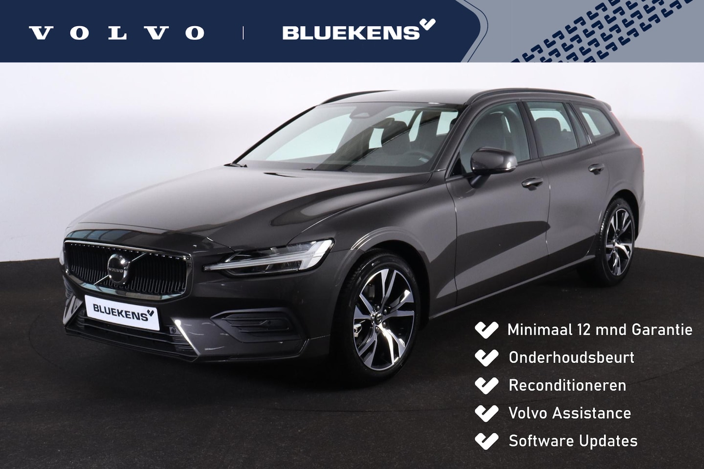 Volvo V60 - B4 Essential Edition - IntelliSafe Assist & Surround - Parkeercamera achter - Verwarmde vo - AutoWereld.nl