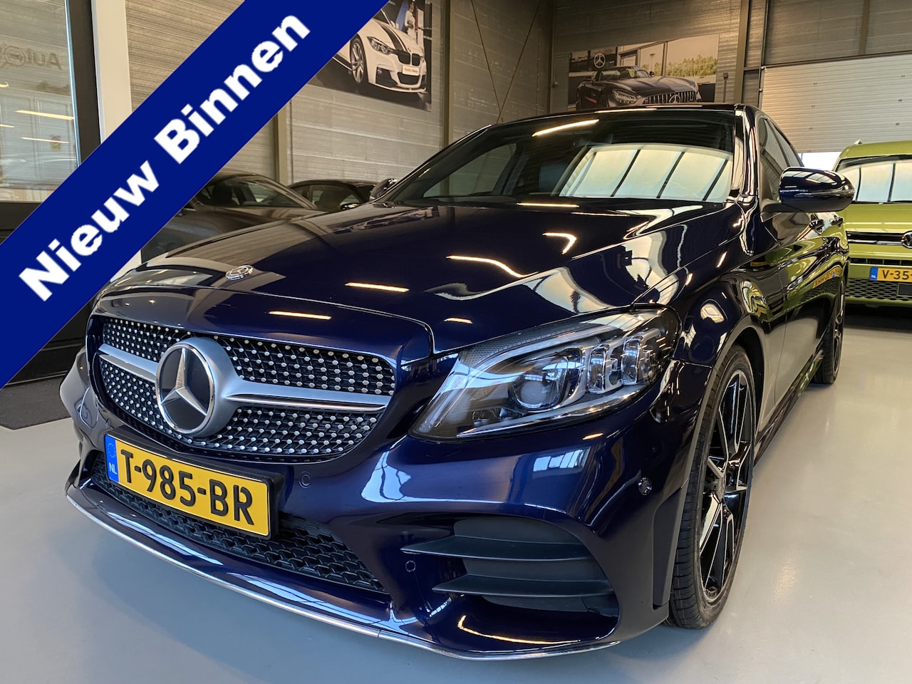 Mercedes-Benz C-klasse - 200 Premium Plus Pack Leder, Navi, Pano, 19 inch - AutoWereld.nl