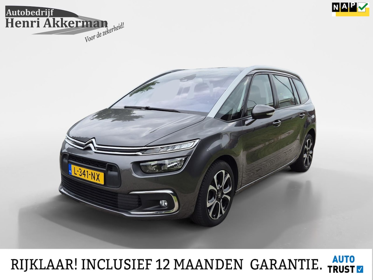 Citroën Grand C4 SpaceTourer - 1.2 PureTech Business | 7 persoons | automaat - AutoWereld.nl