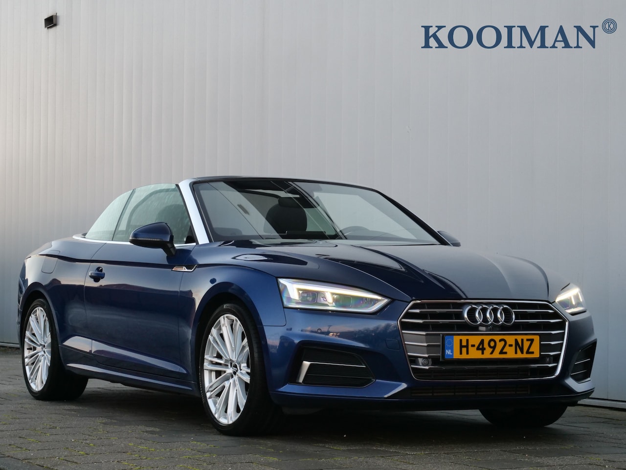 Audi A5 Cabriolet - 2.0 TFSI MHEV Design Pro Line Plus 252 Pk Automaat Navigatie / Camera / Leer / Stoelkoelin - AutoWereld.nl