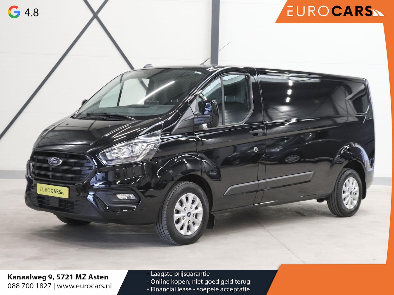 Ford Transit Custom - 300 2.0 TDCI L2H1 Trend Automaat Airco Navi Cruisecontrol Camera Parkeersensoren - AutoWereld.nl