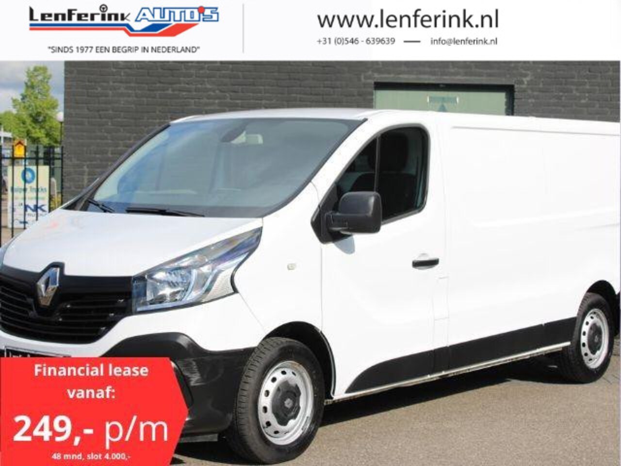 Renault Trafic - 1.6 DCi 125 pk L2H1 Airco, va 229,- p/mnd Camera, Cruise Control, Laadruimte Pakket, PDC a - AutoWereld.nl