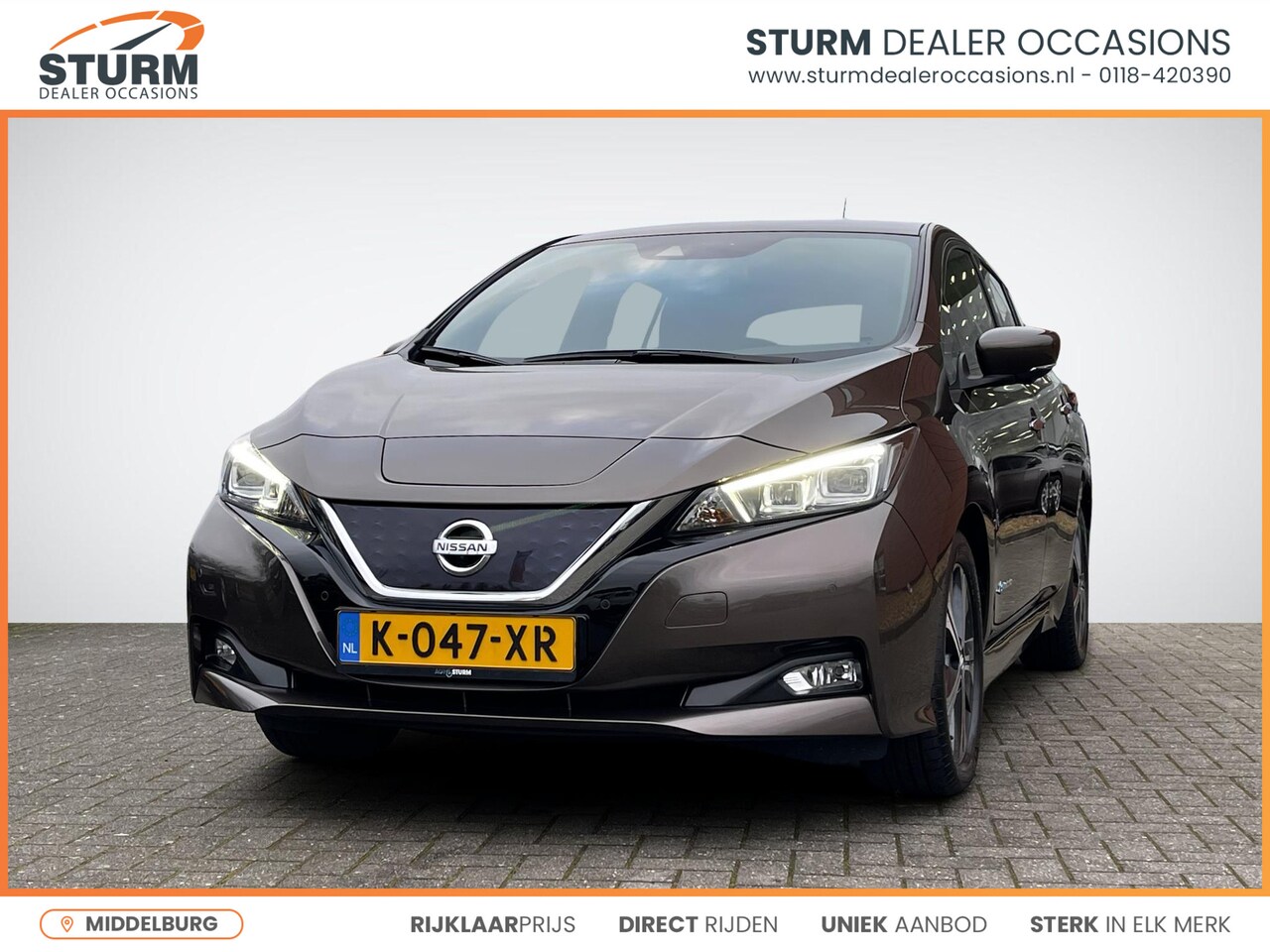 Nissan LEAF - Tekna 40 kWh *€2.000 SUBSIDIE MOGELIJK!* | ProPILOT | Leder/Alcantara | Adapt. Cruise Cont - AutoWereld.nl