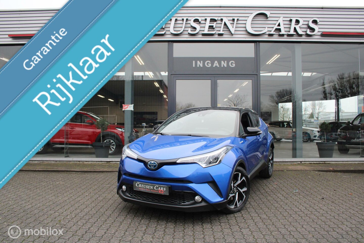 Toyota C-HR - 1.8 Hybrid Bi-Tone Plus/LED/NAVI/TEL/CAM/STOELVW - AutoWereld.nl