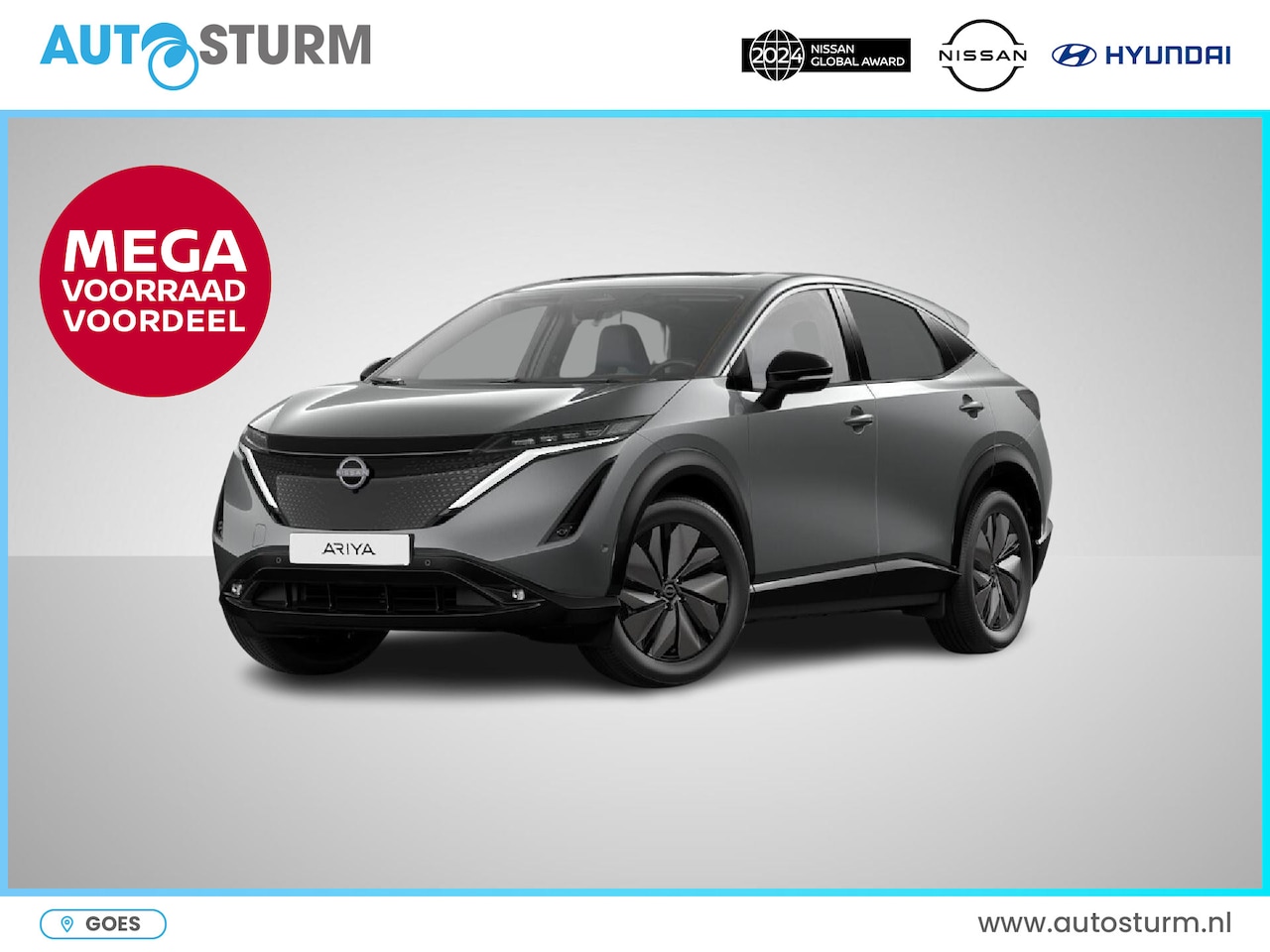 Nissan Ariya - Advantage Edition Plus 91 kWh Nappa Leder - AutoWereld.nl