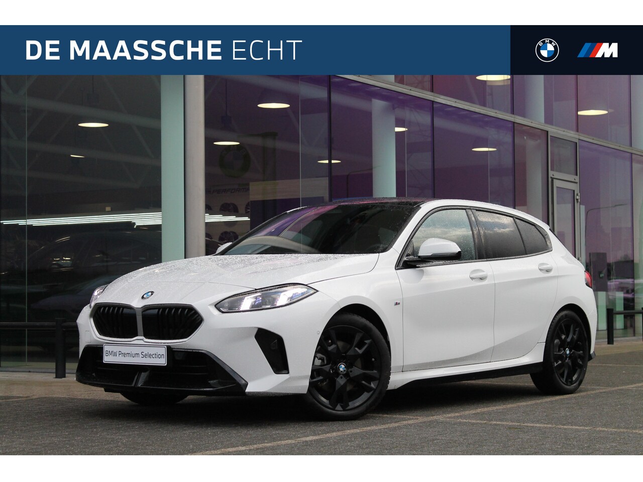 BMW 1-serie - 120 High Executive M Sport Automaat / Sportstoelen / Stoelverwarming / M Adaptief onderste - AutoWereld.nl