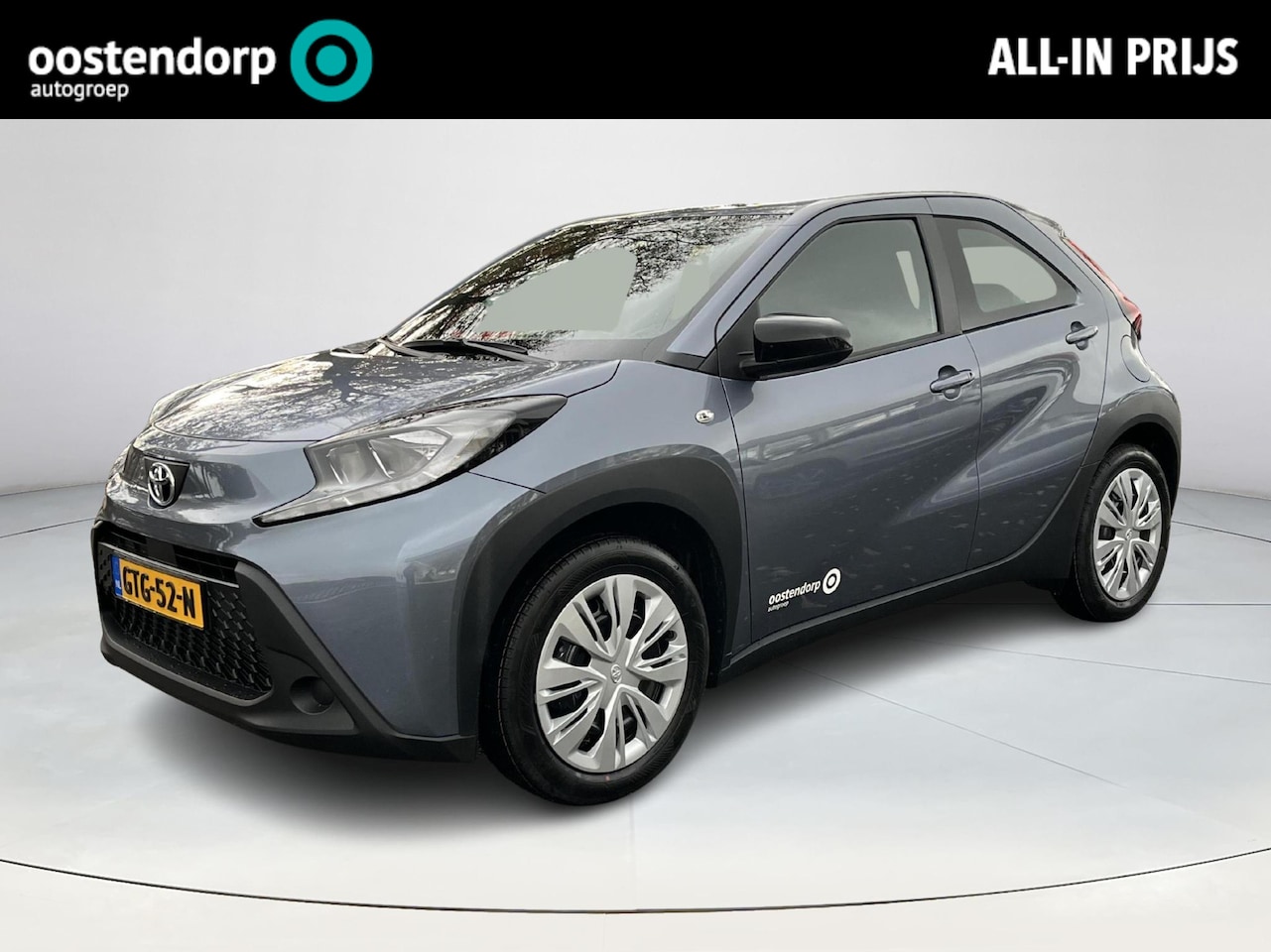 Toyota Aygo X - 1.0 VVT-i S-CVT Play | Demonstratie auto | Celestite grey metallic | - AutoWereld.nl