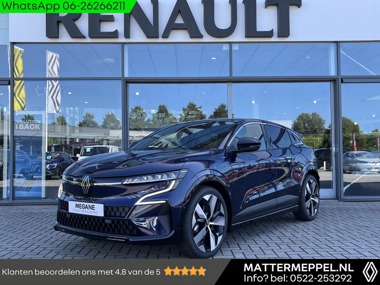 Renault Mégane E-Tech - Comfort Range Techno 60 kWh | Pack Augmented Vision & Advanced Driving Assist | Pack Winte - AutoWereld.nl