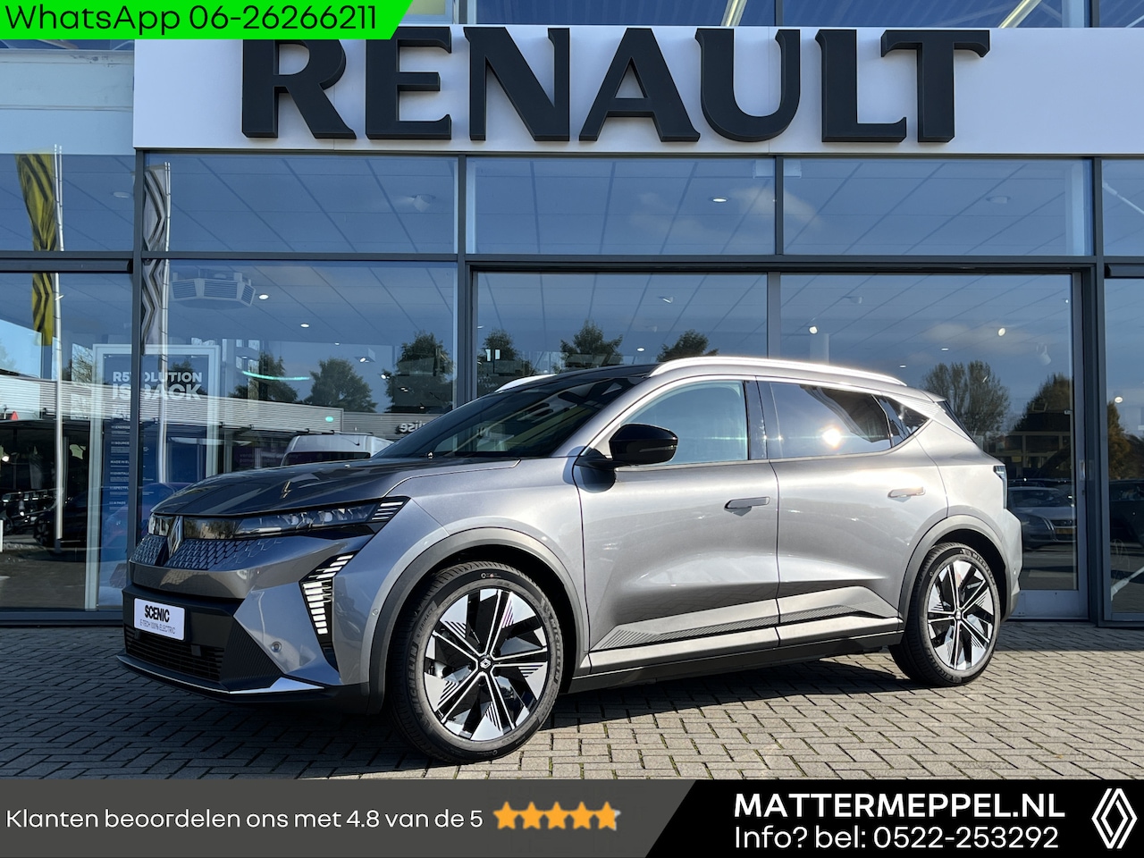 Renault Scenic E-Tech - EV87 techno long range | Pack Comfort Premium | Pack Advanced Drive Assist - AutoWereld.nl