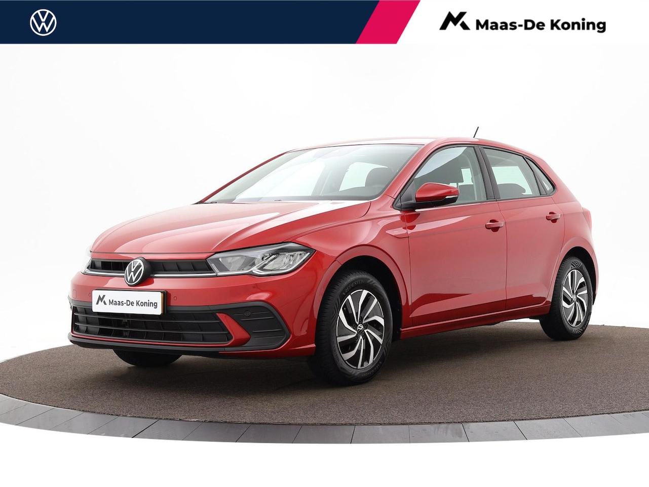 Volkswagen Polo - 1.0 Tsi 95pk Life · ACC · DAB · P-Sensoren · App-Connect · 15'' Inch · Garantie t/m 13-02- - AutoWereld.nl