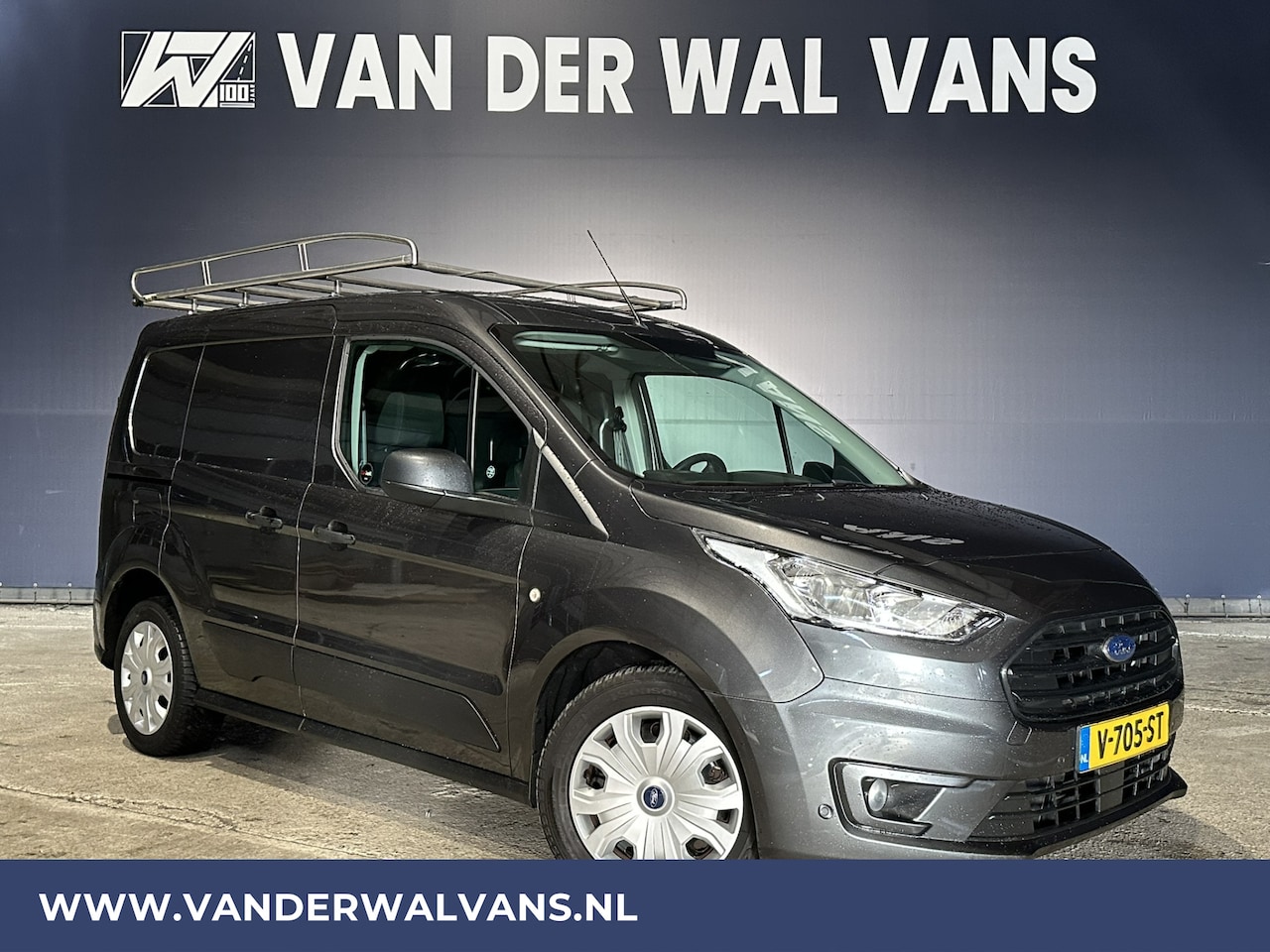 Ford Transit Connect - 1.5 EcoBlue 100pk L1H1 Euro6 Airco | Imperiaal | Cruisecontrol | Trekhaak Parkeersensoren, - AutoWereld.nl