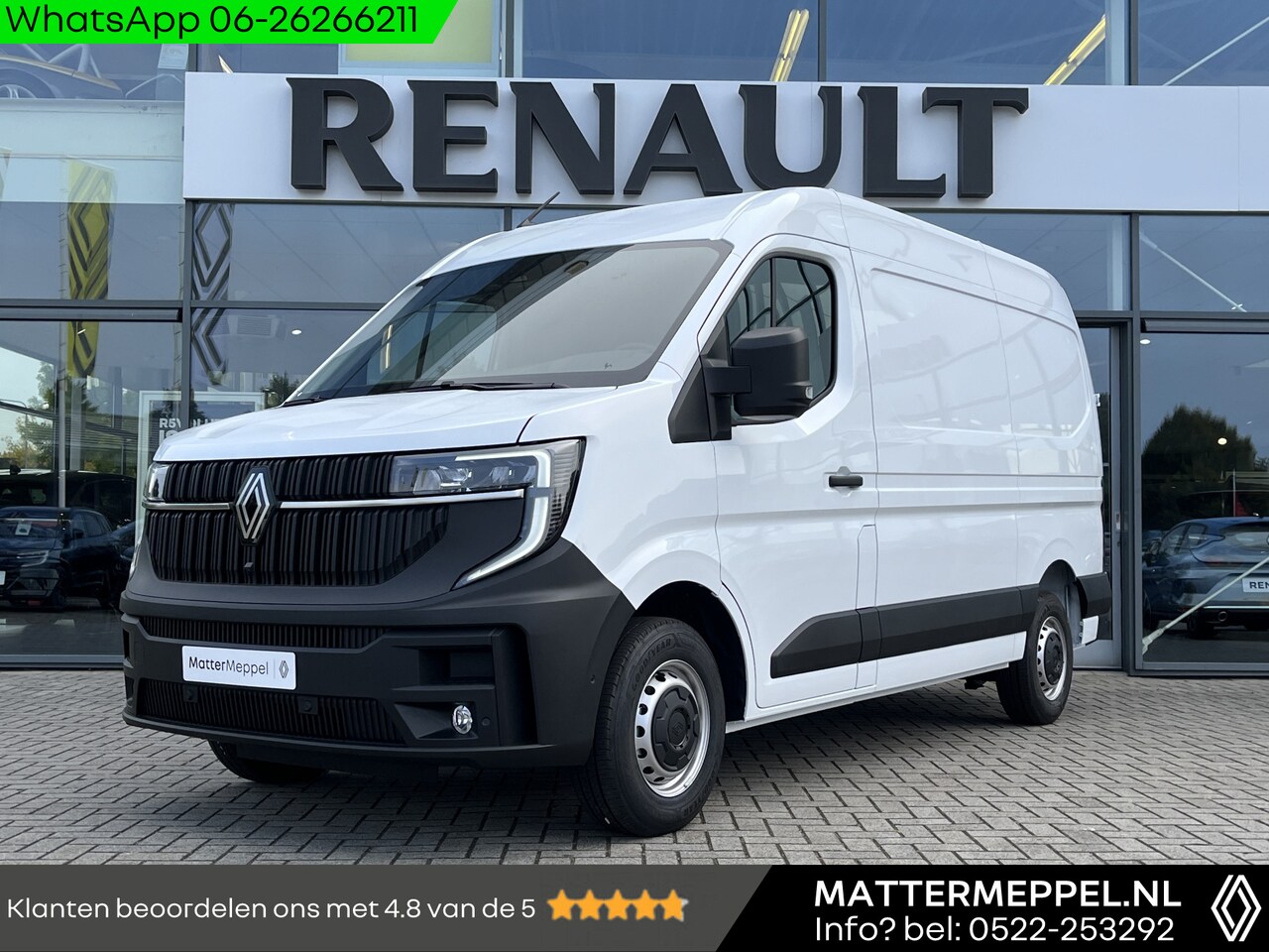 Renault Master - T35 2.0 dCi 150 L2H2 Advance | Trekhaak | Camera | Clima | Stoelverwarming | Navigatie | P - AutoWereld.nl