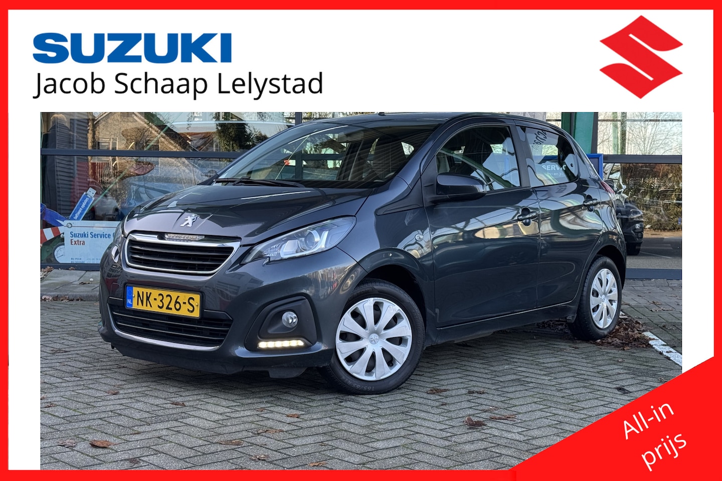 Peugeot 108 - 1.0 e-VTi Blue Lion | Inclusief Afleverpakket | Airco | Handgeschakeld | Bluetooth Telefoo - AutoWereld.nl