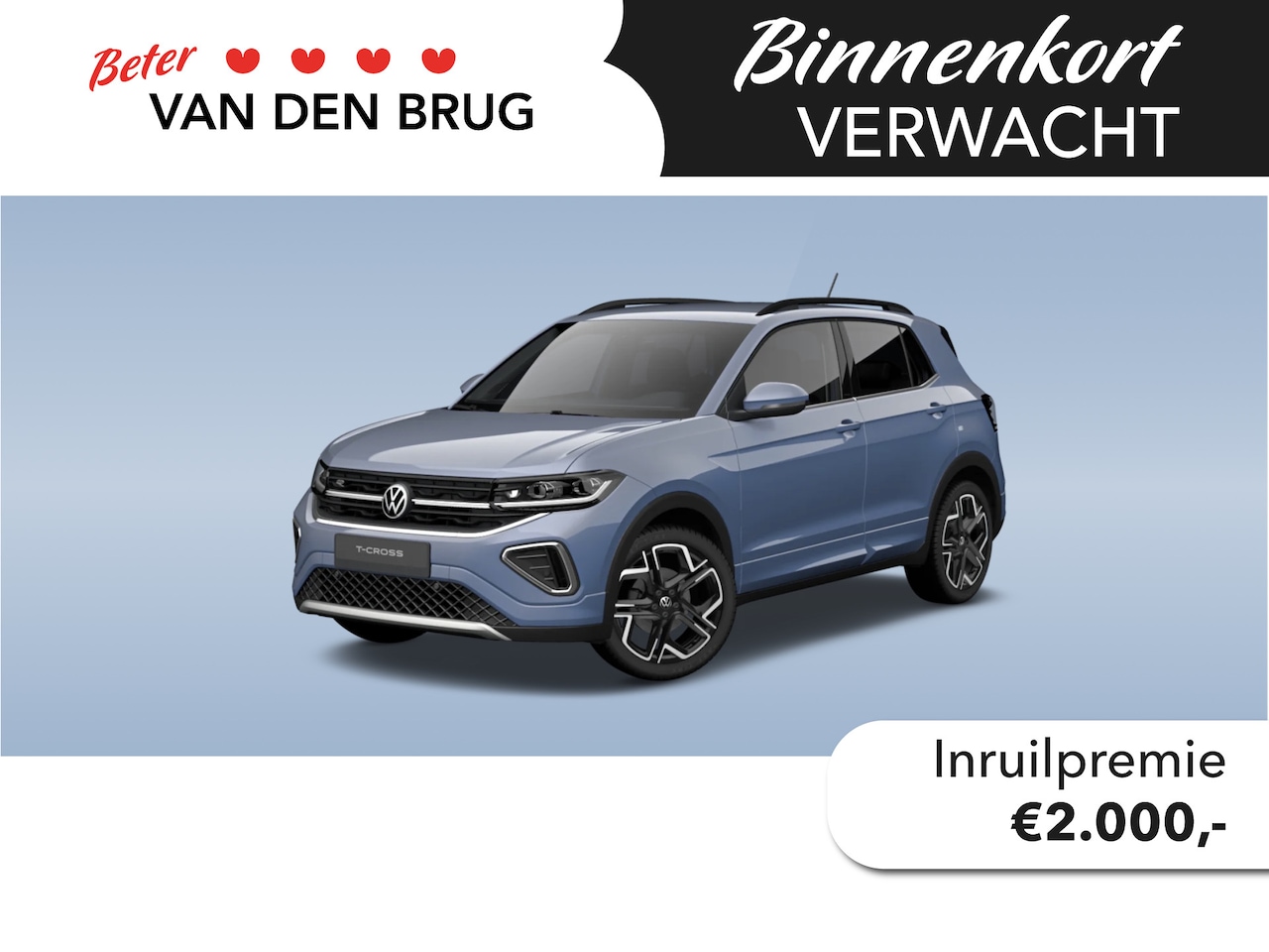 Volkswagen T-Cross - 1.0 TSI 115 PK R-Line Edition | Trekhaak | Achteruitrijcamera | Keyless | - AutoWereld.nl