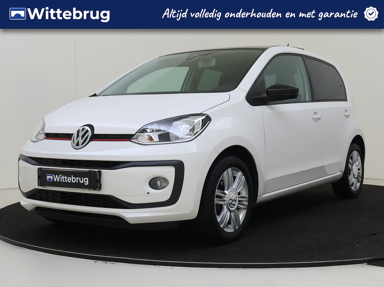 Volkswagen Up! - 1.0 BMT high up! | Airconditioning | Open Dak | Parkeerhulp Achter - AutoWereld.nl