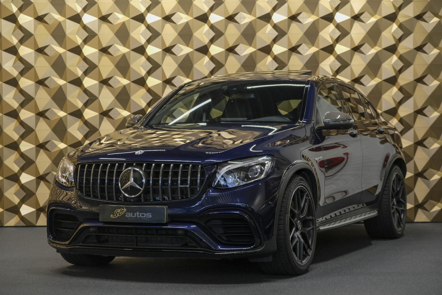 Mercedes-Benz GLC-klasse Coupé - GLC63s AMG 510pk 4MATIC+ Keramisch Schuifdak Distronic+ Burmester Luchtvering Trekhaak Hea - AutoWereld.nl