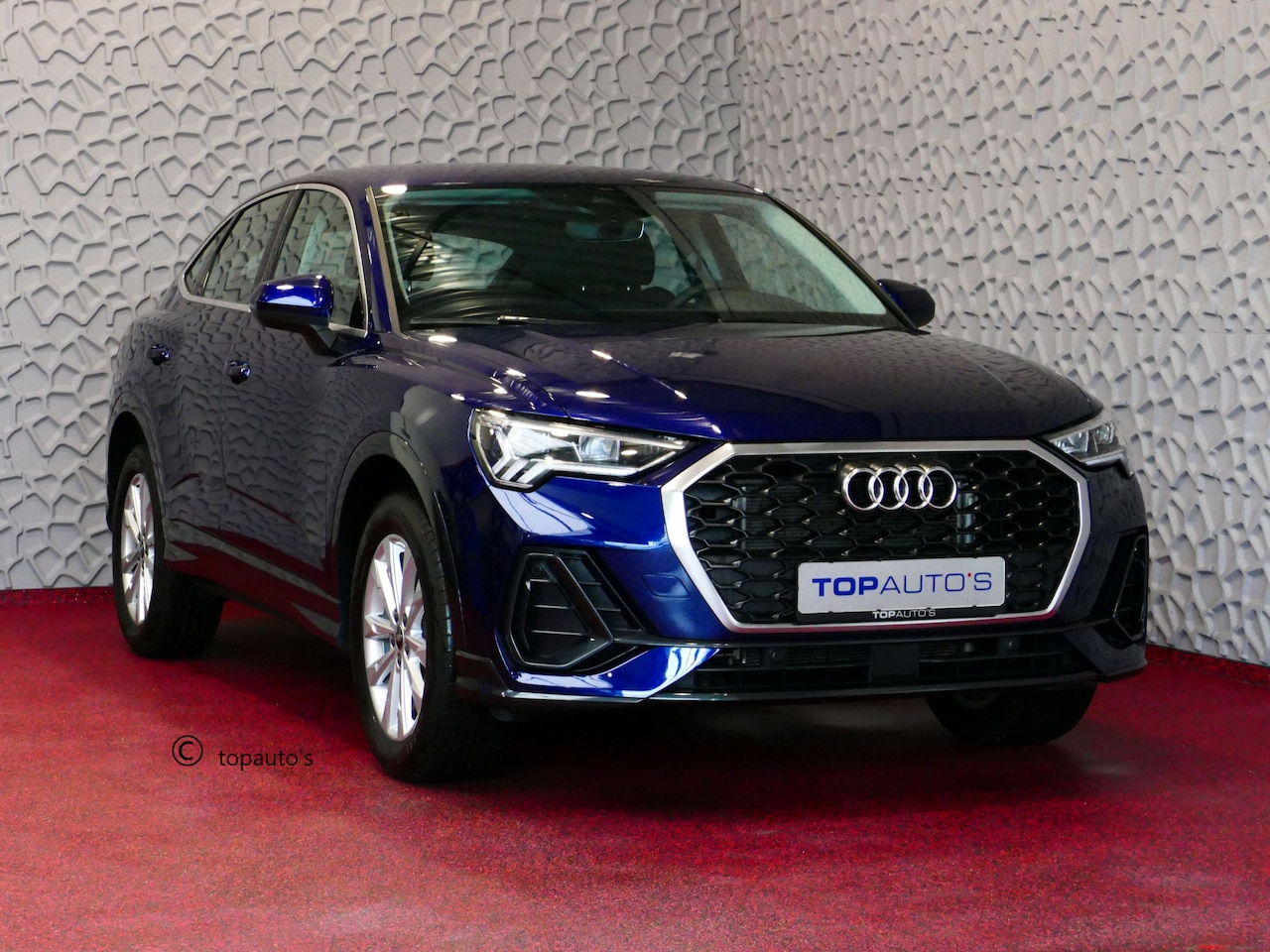 Audi Q3 Sportback - 35 TFSI SPORT LINE CARPLAY NAVI LED ECC PDC LMV ADAP.CRUISE STOELVERW. KEYLESS 07/2023 - AutoWereld.nl