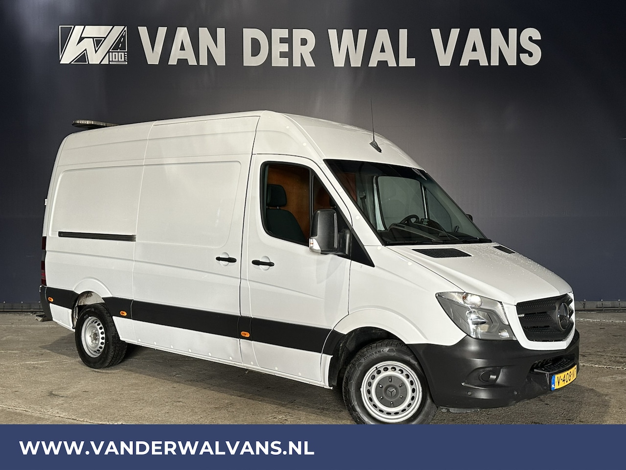 Mercedes-Benz Sprinter - 316 CDI 164pk L2H2 Euro6 Airco | 2800kg trekhaak | Cruisecontrol Parkeersensoren - AutoWereld.nl