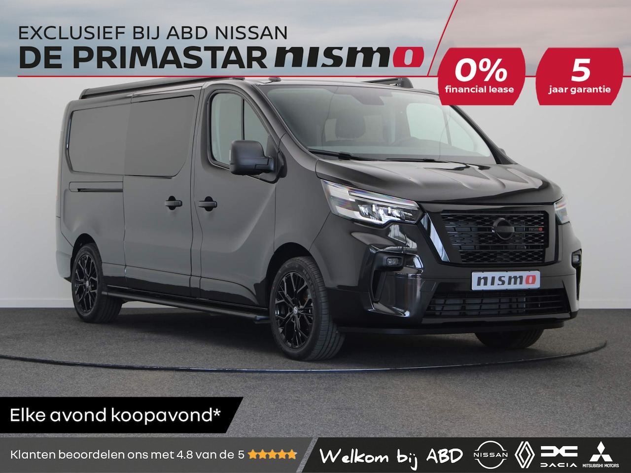 Nissan Primastar - 2.0 dCi 130pk L2H1 Nismo+ dubbel cabine | 0% Financial lease | 5 jaar fabrieksgarantie | - AutoWereld.nl