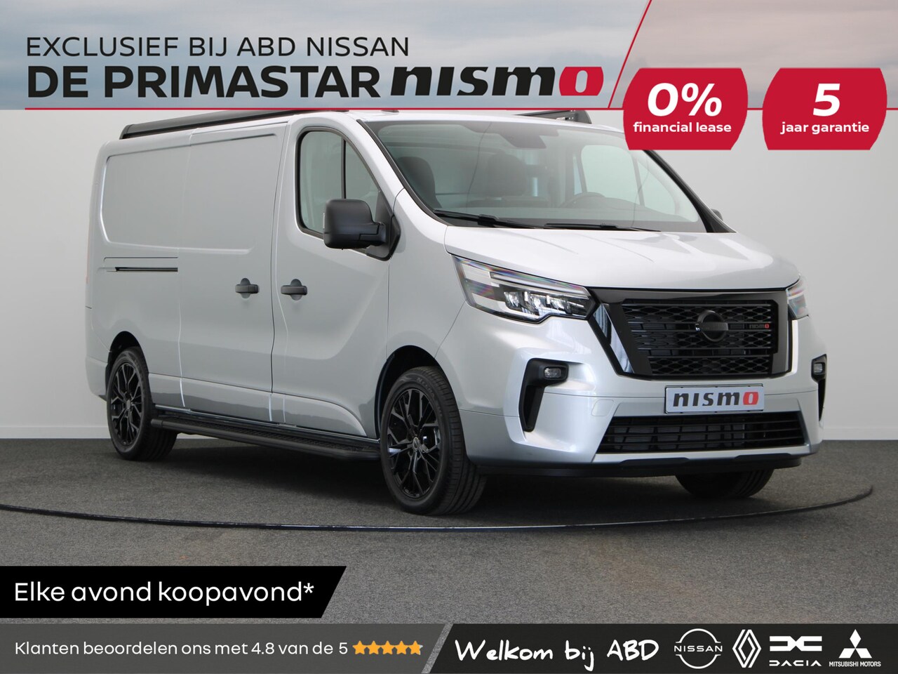 Nissan Primastar - 2.0 dCi 170pk L2H1 Nismo+ | 0% Financial lease | 5 jaar fabrieksgarantie | - AutoWereld.nl