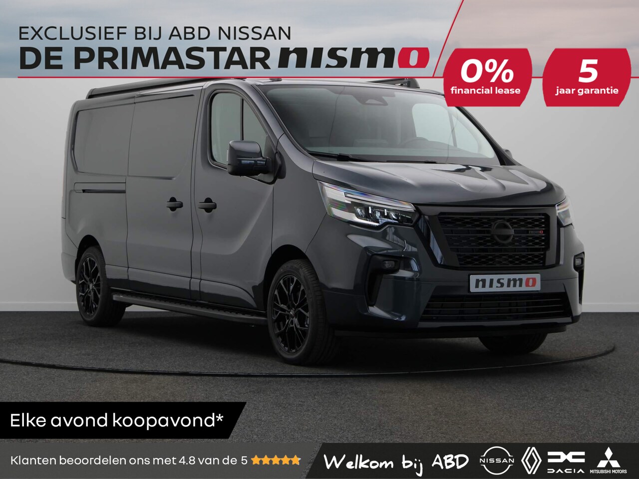 Nissan Primastar - 2.0 dCi 170pk DCT L2H1 Nismo+ | 0% Financial lease | 5 jaar fabrieksgarantie | - AutoWereld.nl