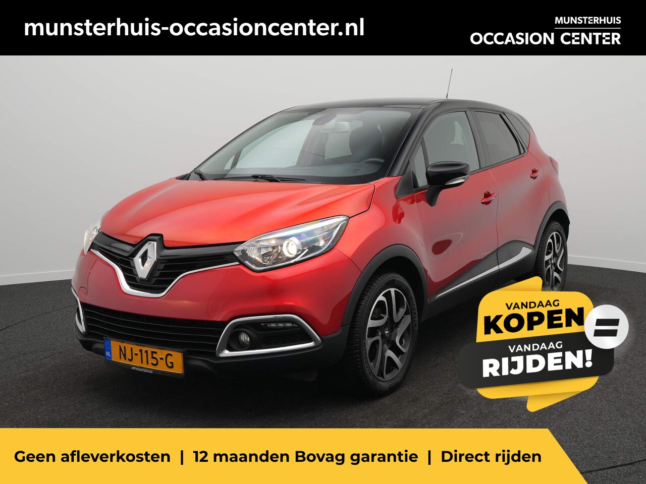 Renault Captur - 0.9 TCe Dynamique - Allseason banden - Navigatie - Achteruitrijcamera - AutoWereld.nl