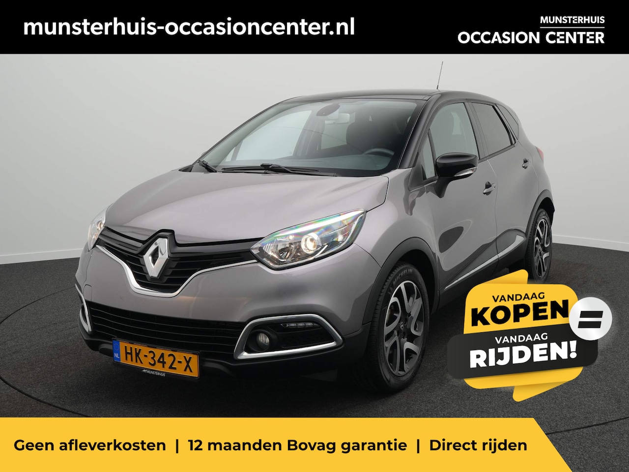 Renault Captur - 1.2 TCe Dynamique - Lage Kilometerstand - Eerste Eigenaar - Navigatie - Achteruitrijcamera - AutoWereld.nl