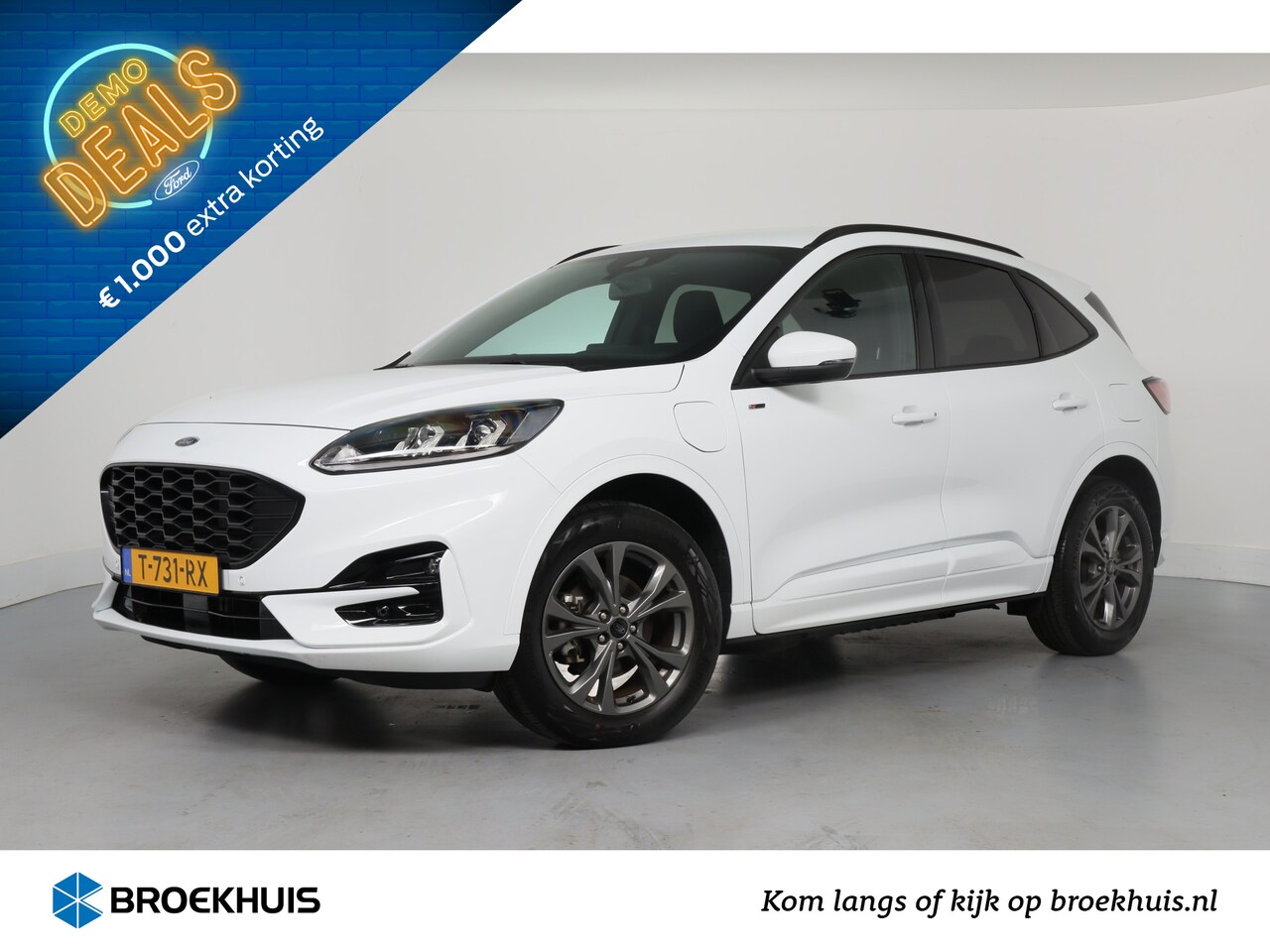 Ford Kuga - 2.5 PHEV ST-Line | Navigatie | Camera | Keyless | Climate Control | Parkeersensoren V+A | - AutoWereld.nl