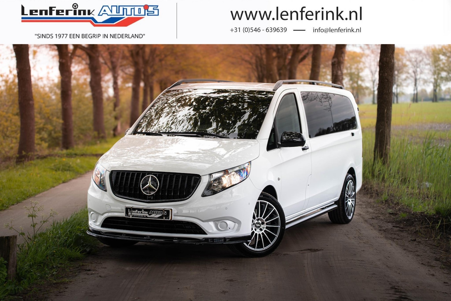 Mercedes-Benz Vito - 119 CDI 190 pk Black&White Dubbel Cabine Edition AMG Grille, 19" LMV, V+A Spoiler, Apple C - AutoWereld.nl